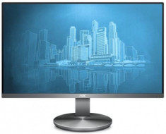 Monitor IPS LED AOC 23.8inch I2490VXQ/BT, Full HD (1902 x 1080), VGA, HDMI, DisplayPort, Boxe, 4 ms (Argintiu) foto