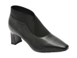 Ghete EPICA negre, 79301, din piele naturala