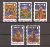 Gibraltar 1998 &ndash; Craciun, MNH, Nestampilat