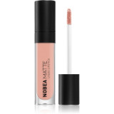 NOBEA Day-to-Day Matte Liquid Lipstick ruj lichid mat culoare Cool Pink #M01 7 ml