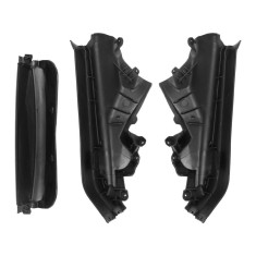 Set 3 bucati suport Grila partitie compartiment motor MOTOR10, pentru BMW X5 E70 X6 E71 E72, 51717169419, 51717169420, 51717169421