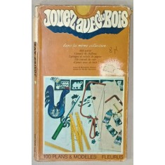 JOUEZ AU BOIS , ETUI CU 7 PLANSE ( TIPARE ), ANII &#039;70 , LIPSA MANUAL EXPLICATIV