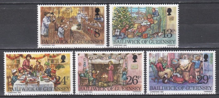 Guernsey 1982 - Crăciun, MNH