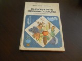Cunostinte despre natura. Manual pentru clasele a III-a si a IV-a, 1988, Clasa 3, Didactica si Pedagogica