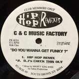 Vinil C &amp; C Music Factory / Monica &ndash; Do You Wanna Get Funky ? / 12&quot; (VG)