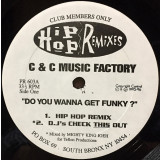 Vinil C &amp; C Music Factory / Monica &ndash; Do You Wanna Get Funky ? / 12&quot; (VG)