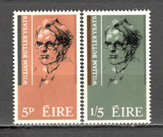 Irlanda.1965 100 ani nastere W.B.Yeates-poet SI.15