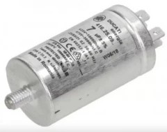 Condensator pornire motor, uscator de rufe Ariston 7 uf foto