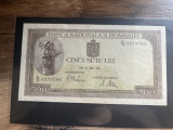 Bancnota 500 lei 1943