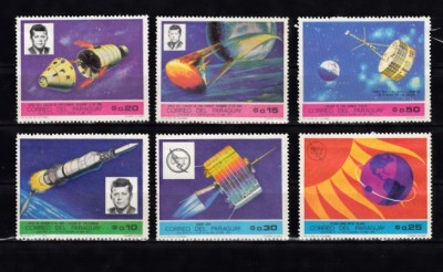 A11 S2 9 - Timbre foarte vechi - Paraguay - cosmos foto