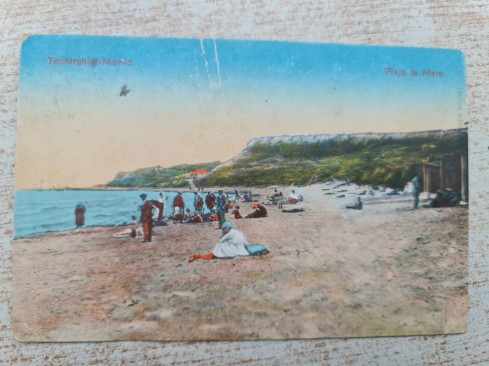 Techirghiol - Movila - Plaja la mare.