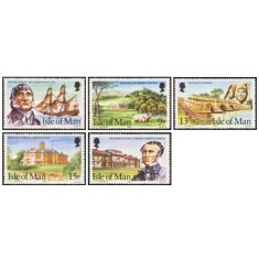 Isle of Man 1980 - vederi, serie neuzata