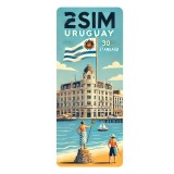 eSIM Uruguay, 20GB, 30 Days, Standard