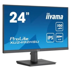 Monitor IPS LED Iiyama ProLite 23.8inch XU2492HSU-B6, Full HD (1920 x 1080), HDMI, DisplayPort, Boxe, 100 Hz (Negru) foto