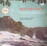 Disc vinil, LP. Symphony No. 5, Egmont Overture-Beethoven, The London Symphony Orchestra Conducted By Josef-240577, World Record