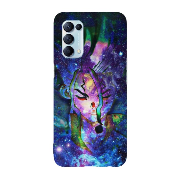 Husa compatibila cu Oppo A55, Viceversa, model Senku ishigami Dr Stone, Silicon, TPU