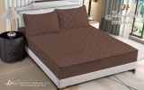 Cumpara ieftin Husa Pat Matlasata cu Elastic 3 Piese 180x200 cm + 2 Fete Perna 50x75 cm