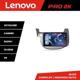 Navigatie Android Honda Fit 2008-2013, QLED 2K, 12GB+256GB, 360, Lenovo