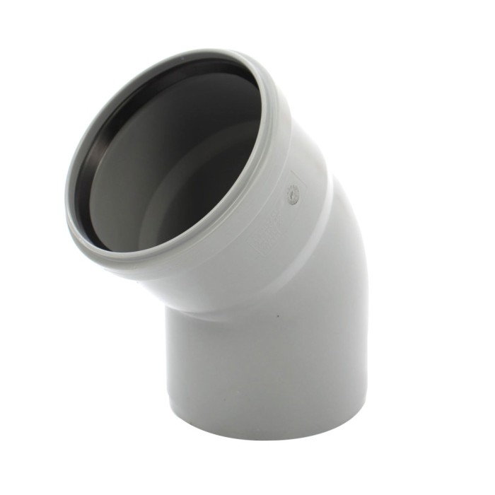 Cot PP HTB, pentru scurgere, D 110 mm, 45 grade