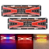 Set 2 lampi led cu semnalizare dinamica 12v-24v