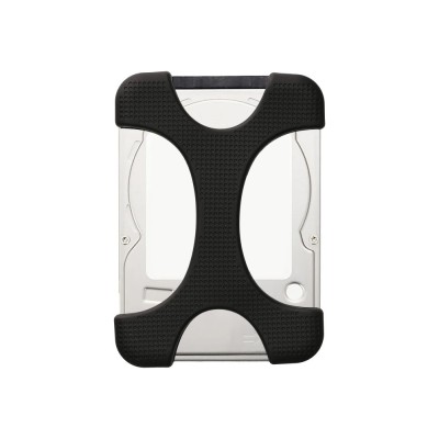 Husa de protectie Kwmobile pentru 2,5&amp;quot; HDD, Negru, Silicon, KWM0000251W001C foto