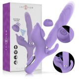 Vibrator multifunctional INTENSE Billie, cu stimulator dublu si 40 de functii