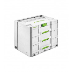 Cutie organizatoare SYS 4 TL-SORT/3 Festool tip Sortainer 396 x 296 x 322 mm fara containere interioare sau separatoare