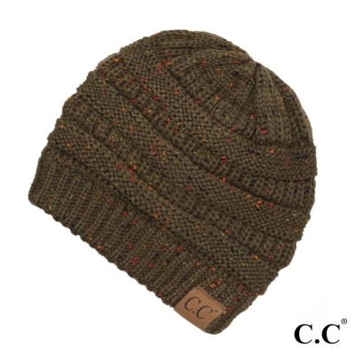 Caciula dama tricotata kaki foto