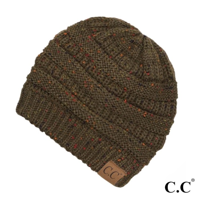 Caciula dama tricotata kaki