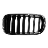 Grila radiator, masca fata Bmw X5 (F15), 10.2013-, parte montare partea stanga, cu rama cromata, trebuie vopsita, fara primer, 20T105-1, Aftermarket, Rapid