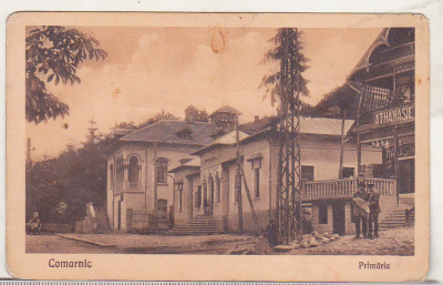 bnk cp Comarnic - Primaria - uzata 1930 foto