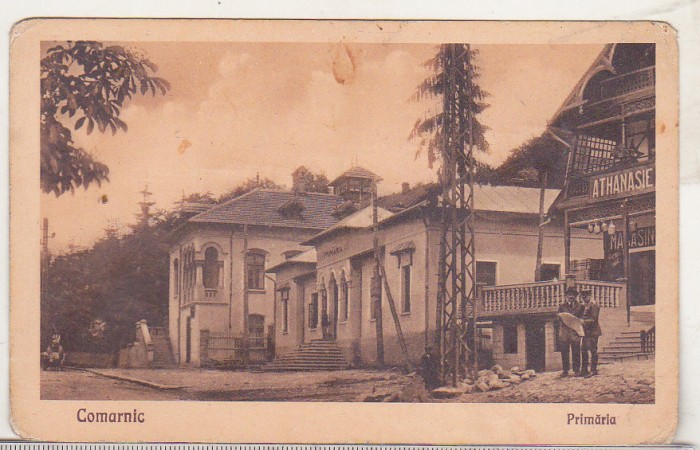 bnk cp Comarnic - Primaria - uzata 1930