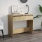 vidaXL Masă consolă, stejar sonoma, 89x41x76,5 cm, oțel 809569