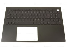 Carcasa superioara cu tastatura palmrest Laptop, Dell, Inspiron 15 7590, 0G2VT3, G2VT3, W7PK2, 460.0KB05.0015, iluminata, layout US