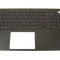 Carcasa superioara cu tastatura palmrest Laptop, Dell, Vostro 5501, 5502, 0G2VT3, G2VT3, W7PK2, 460.0KB05.0015, iluminata, layout US