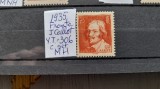 1935-Franta-YT306-compl.set-MH, Stampilat