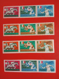 QATAR, SPORT MEXIC - SERIE COMPLETĂ PERF./IMPERF. MNH, Nestampilat