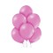 Set 100 baloane roz ciclam pastel 30 cm B105