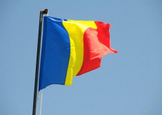 Steag / Drapel Romania - 140 cm x 90 cm foto