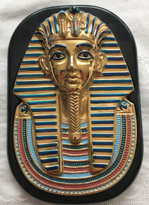 Decorațiune - Ardleigh Elliott - Masca lui Tutankhamon - aur 24K foto