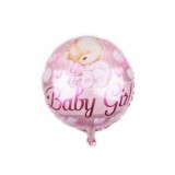Balon Folie Baby Girl 45x45 cm