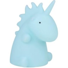 Lampa de veghe copii LED, Model Unicorn, 8x8x13cm, Alb