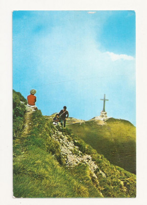 CA11 -Carte Postala- Muntii Bucegi , Monumentul Eroilor , circulata foto