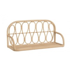 Etajera natur Sherly 50x20x24 cm