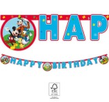 Banner litere Happy Birthday Mickey Mouse 2 metri