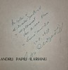 Carte veche Istorie 1939 Autograf Ion Clopotel Al Papiu Ilarianu