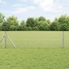 Gossi imprejmuire sudata cu 13 stalpi 0,6x100 m otel galvanizat