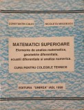 MATEMATICI SDUPERIOARE-CONSTANTIN CALIN, NICOLAETA NEGOESCU