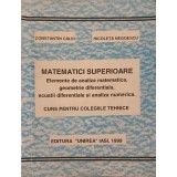 MATEMATICI SDUPERIOARE-CONSTANTIN CALIN, NICOLAETA NEGOESCU-321678