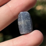 Safir albastru cristal natural unicat c49, Stonemania Bijou